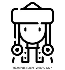 Mongol icon for web, app, infographic, etc