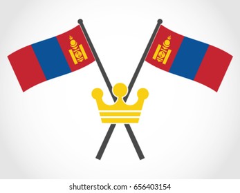 Mongolia Emblem Crown Prince