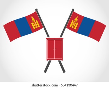 Mongolia Emblem Outfit
