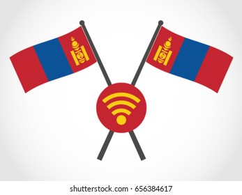 Mongolia Emblem Wireless Connection
