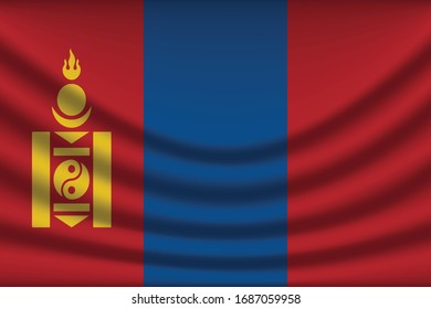 Mongolia Flag の画像 写真素材 ベクター画像 Shutterstock