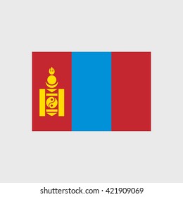 Mongolia national flag