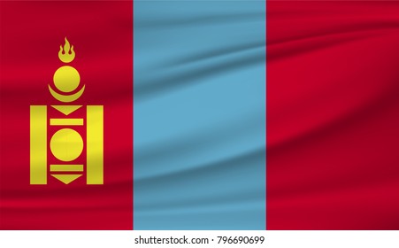 mongolia national flag
