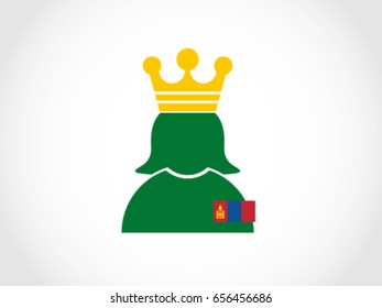 Mongolia Nationality Queen