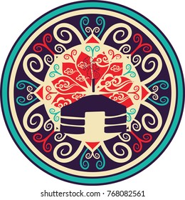 Mongolian Ger Yurt decor 