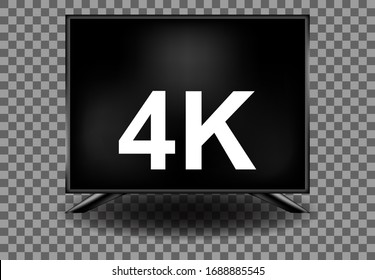 Monitor 3d realistic , technology screen digital illustration , template business digital display