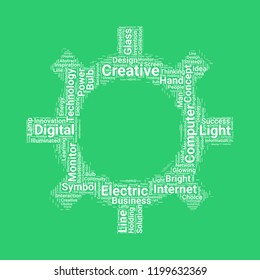 Monitor brightness symbol icon