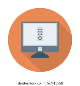 monitor circle flat