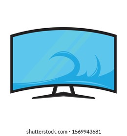 Monitor clip art design vector illustration image