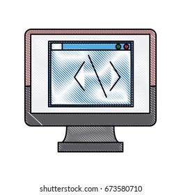 monitor coding programming design graphic hardware