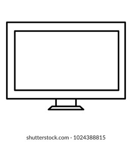 monitor computer display icon