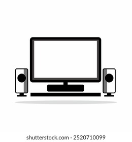 MONITOR COMPUTER ICON | VECTOR