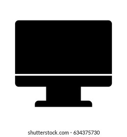monitor computer isolated icon
