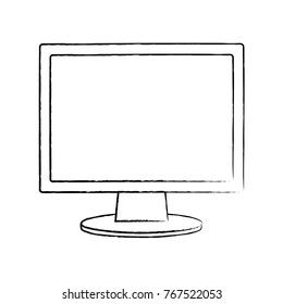 monitor computer keyboard technology device screen