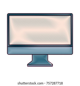 monitor computer technology device screen blank