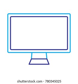 monitor computer wireless technology icon