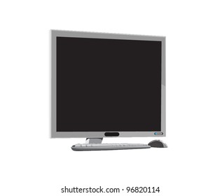 monitor from a desktop computer
