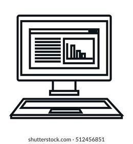 monitor desktop computer icon