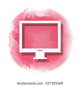 monitor desktop computer icon
