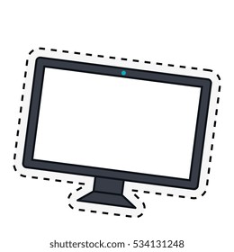 monitor desktop computer icon