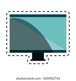 monitor desktop computer icon