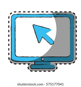 monitor desktop computer icon