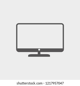 monitor display vector icon