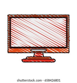 monitor doodle illustration