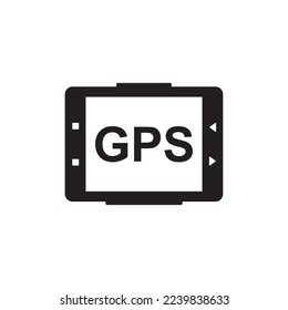 monitor gps icon , pc icon