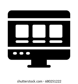 Monitor Icon