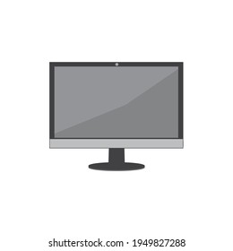 icono de monitor. Se puede usar en diseños, folletos, banners, sitios web, libros, etc. diseño simple.