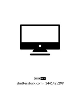 Monitor icon, design inspiration vector template for interface and any purpose