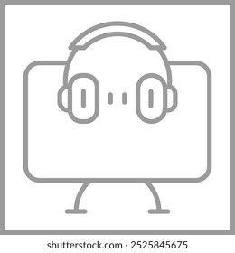 Monitor icon design for personal commercial use
