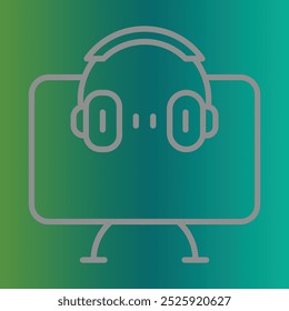 Monitor icon design for personal commercial use
