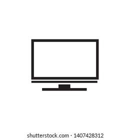 the monitor icon design template. Trendy style, vector eps 10