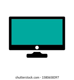 monitor icon design vector template