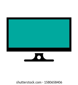 monitor icon design vector template