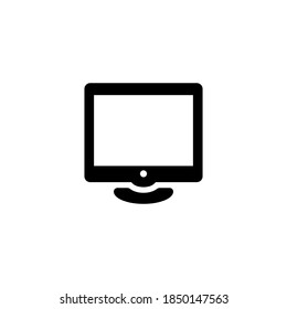 monitor icon design vector template