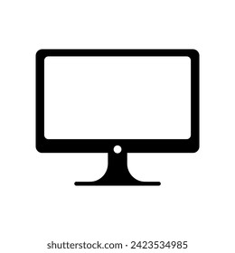 monitor icon design vector template
