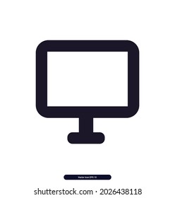 Überwachungssymbol. Geräte und Elektroniksymbole. Computer und Mobiltelefone, Vektorsymbole. 