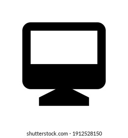 Monitor  icon for graphic design projects