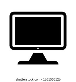 icono de monitor, plantilla de diseño de ilustración. vectoriales 10