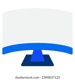 Ilustración de iconos de monitor, para web, aplicación, infografía, etc