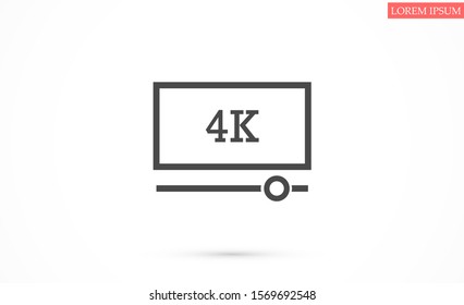 monitor  icon line , Vector illustration style monitor vector icon line. monitor vector icon line to work . monitor vector icon line. Computer laptop. Flat design.