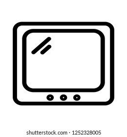 monitor icon with modern style,perfect art for our bisiness