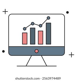 Monitor icon, Optimizing System Performance Through Advanced Monitoring Solutions, Enhancing Efficiency with Real-Time Monitoring Strategies