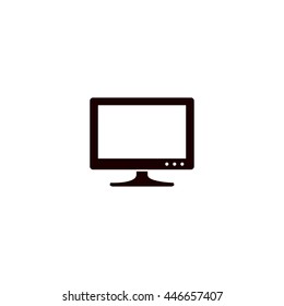 monitor icon. monitor sign
