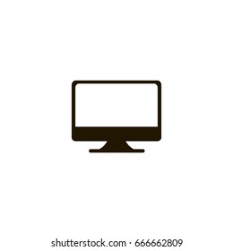 monitor icon. sign design
