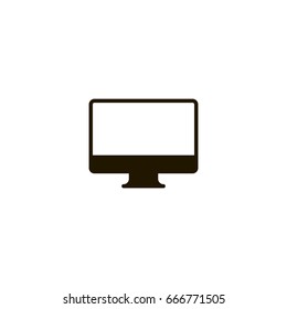 monitor icon. sign design
