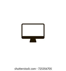 monitor icon. sign design
